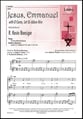 Jesus Emmanuel SATB choral sheet music cover
